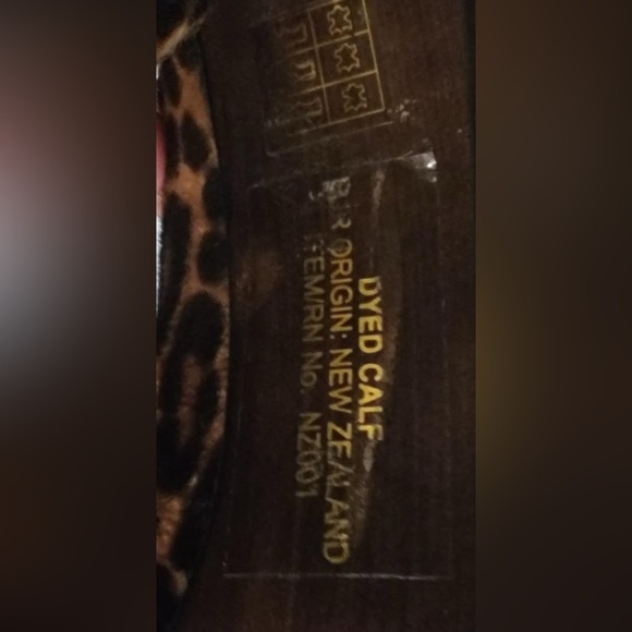 Stuart Weitzman Women’s Leopard Calf Hair Uprise Loafer Pumps EUC** - Picture 10 of 10